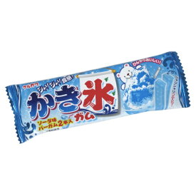 かき氷ガム ソーダ味 20入【駄菓子 通販 おやつ 子供会 景品 お祭り くじ引き 縁日】