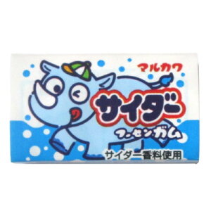 丸川製菓 サイダーフーセンガム 60入【駄菓子 通販 おやつ 子供会 景品 お祭り くじ引き 縁日】