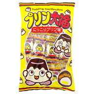 プリン大福 165g（目安個数28個）【駄菓子 通販 おやつ 子供会 景品 お祭り くじ引き 縁日】