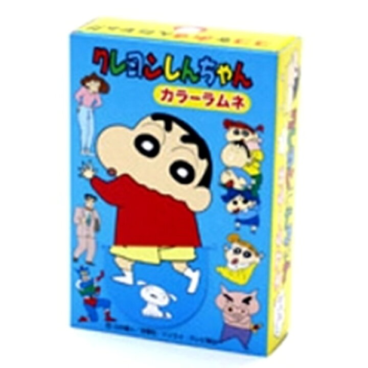 楽天市場 クレヨンしんちゃんカラーラムネ ２０入 駄菓子 オリオン ラムネ 通販 おやつ 子供会 景品 お祭り くじ引き 縁日 駄菓子 イベント用品 あおい玩具