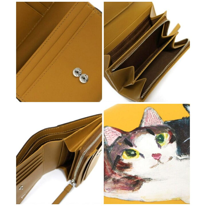 楽天市場】マンハッタナーズ 猫柄 財布 Manhattaner 