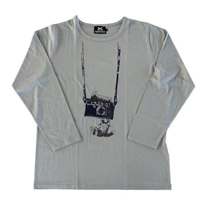 楽天市場】ダヤン 服 Tシャツ わちふぃーるど 長袖T カメラ MG L 