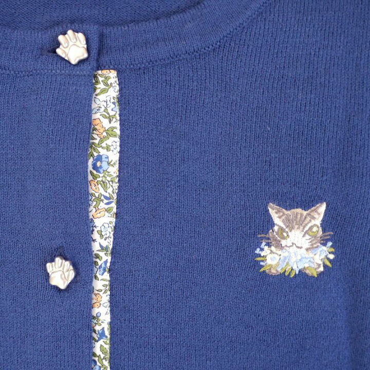 楽天市場】ダヤン 服 わちふぃーるど 猫足ボタンニットカーデ ミモザ  