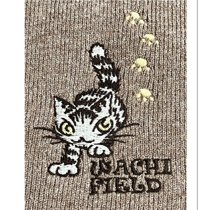 楽天市場】ダヤン 服 わちふぃーるど Vネックジップカーデ 足跡 