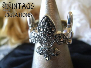 yVINTAGE CREATION@48zS̖ {[̂}[JTCg×Vo[̃O/AJ̃C|[gWG[yBe[WNGCVzyVo[ Silver925zy