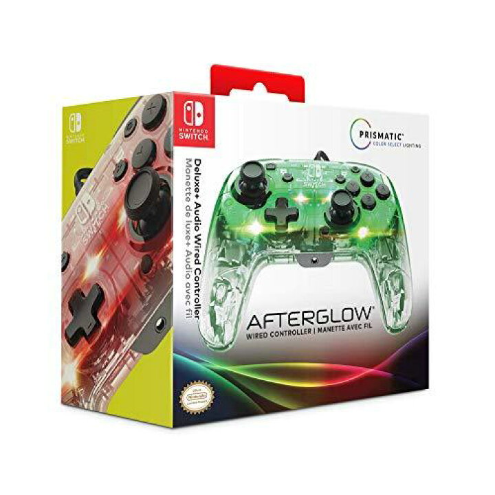 楽天市場】【並行輸入品】光るSwitchコントローラー PDP Afterglow LED 