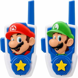 【並行輸入品】 eKids スーパーマリオブラザーズ トランシーバー 子供のおもちゃ 長距離 双方向 静的 フリーハンドヘルド ラジオ 3歳以上の子供向け 屋内 屋外 ゲーム プレゼント