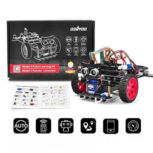 OSOYOO Arduinop f 3 V2.0 AhDC[m DIY{bgJ[ Lbg UNO R3 [^[V[h CgbLO gZT[ Bluetooth IR[gRg[? obe[ [d {