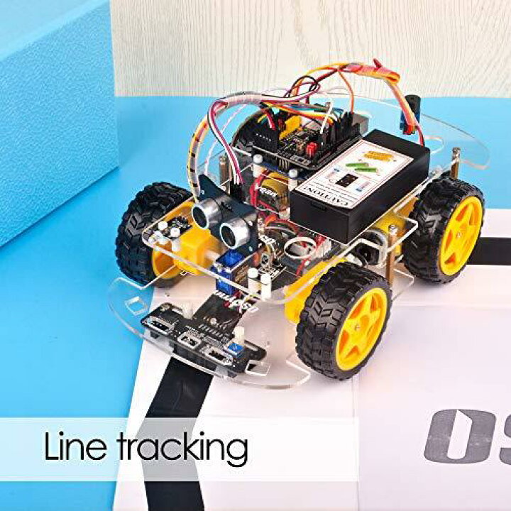 楽天市場】OSOYOO Arduino用 アルドゥイーノ UNO 多機能 教育 ロボット 