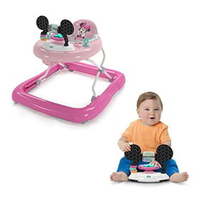ysAiz ~j[}EX EH[J[ xr[ s Ԃ K xr[pi EH[J[ ~j[ Bright Starts Minnie Mouse Tiny Trek Walker, Forever Besties, 2-in-1 Walker