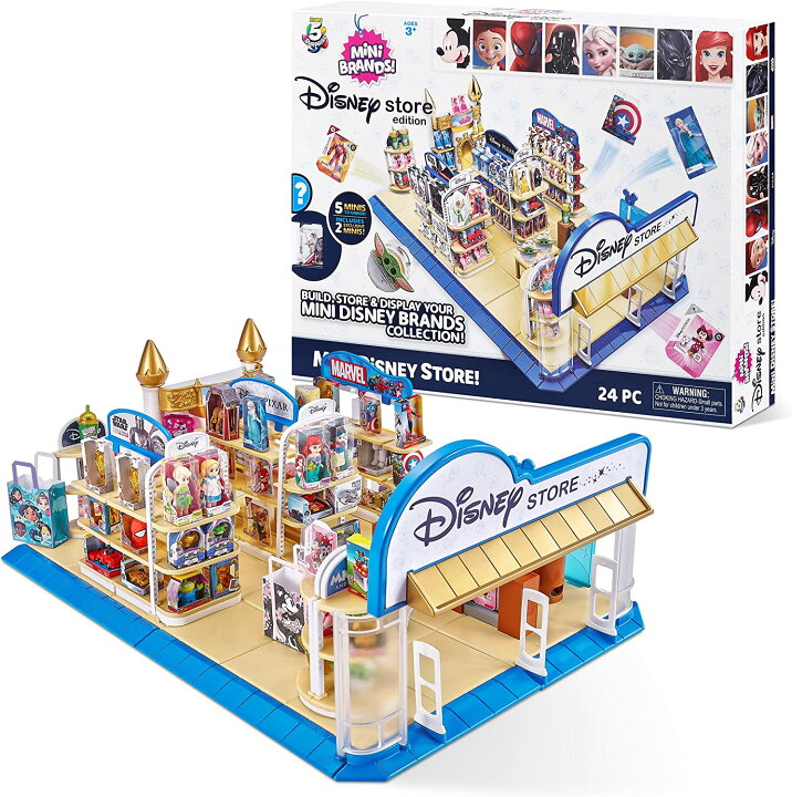 並行輸入品 5 Surprise 3個セット 5サプライズ ミニブランズ Disney ディズニー ストア 限定品 シリーズ1 サプライズ カプセル ファイブ 玩具 コレクション おもちゃ クリスマス 誕生日 大人 子供 女の子 男の子 5 Surprise Disney Mini Brands Collectible