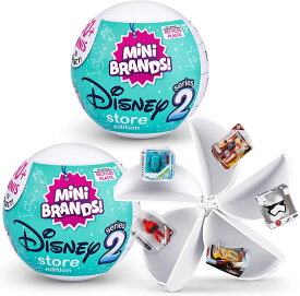 【並行輸入品】 5 Surprise 2個セット 5サプライズ ミニブランズ Disney ディズニー ストア 限定品 シリーズ2 サプライズ カプセル ファイブ 玩具 コレクション おもちゃ クリスマス 誕生日 大人 子供 女の子 男の子 5 Surprise Disney Mini Brands Collectible Toys