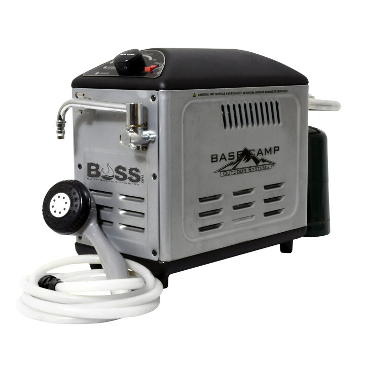 楽天市場】【並行輸入品】 温水シャワー ポータブル Mr. Heater BOSS-XW18 Basecamp バッテリー式 温水機 ポータブル温水器  シャワー システム 充電式 電動シャワー 温水器 持ち運び アウトドア キャンプ レジャー Mr. Heater BOSS-XW18 Basecamp  Battery Operated Shower ...
