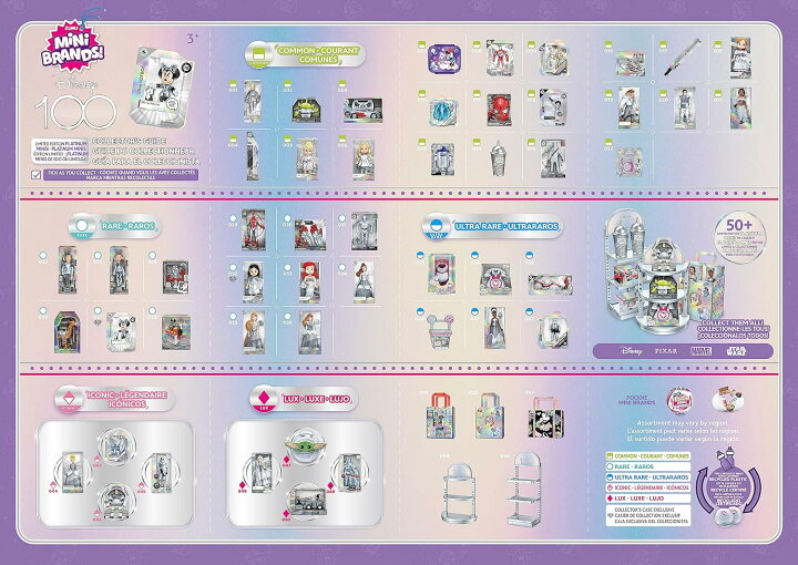 楽天市場】【並行輸入品】 5 Surprise 5サプライズ ミニブランズ 