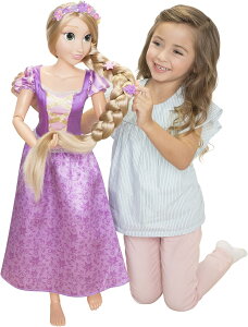 ysAiz fBYj[ vcF rbO TCY h[ 80cm l` 傫  vZX  Disney Princess Rapunzel Doll Playdate 32h Tall & Poseable, My Size Articulated Doll in Purple Dress, Comes with