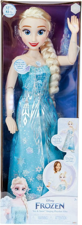 楽天市場】【並行輸入品】 ディズニー アナと雪の女王 エルサ ビッグ 
