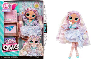 ysAiz LOLTvCYI OMG p[ }[Ch e[} LOL GI[G ւ l` ̎q  ߋt@bV h[ LOL Surprise OMG Pearla Fashion Doll with 15 Surprises Including Mer
