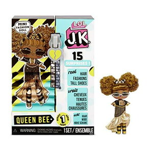 ysAiz LOLTvCYIJK V[Y1 JK Queen Bee LOL GI[G ւ l` ̎q  ߋt@bV h[ L.O.L. Surprise! JK Queen Bee Mini Fashion Doll with 15 Surprises