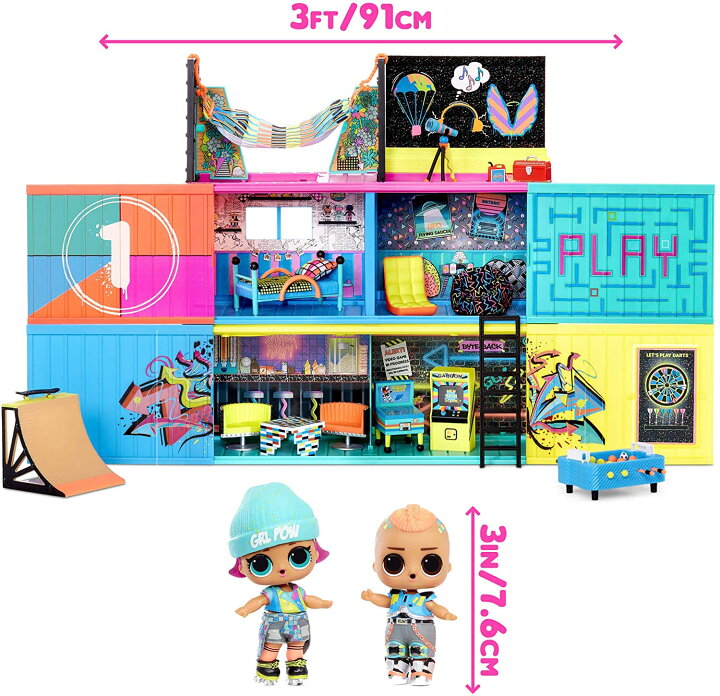 最大44 Offクーポン エルオーエル サプライズ L O L Surprise クラブハウス 40以上のサプライズと2つの限定人形を備えたプレイセット 1oficioverde Com Br