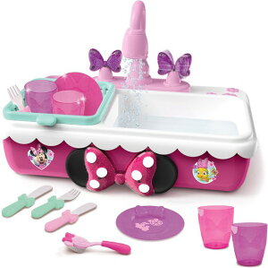 ysAiz fBYj[ ~j[}EX 􂢕  AVN ܂܂ V V V mߋ ~j[ ܂܂ Minnie's Happy Helpers Magic Sink Set, Pretend Play Working Sink, 
