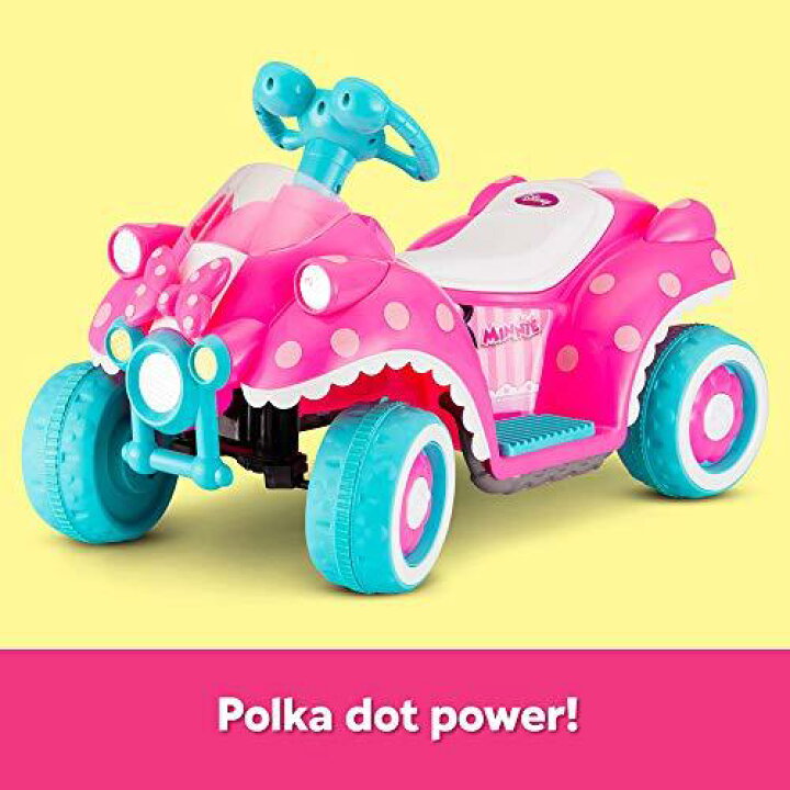 人気急上昇 ミニー 車 乗用 自動で走る 玩具 乗り物 ミニーマウス 可愛い おしゃれ おままごと おもちゃ 子供 なりきり ごっこ遊び 誕生日 クリスマス 女の子 男の子 Fucoa Cl