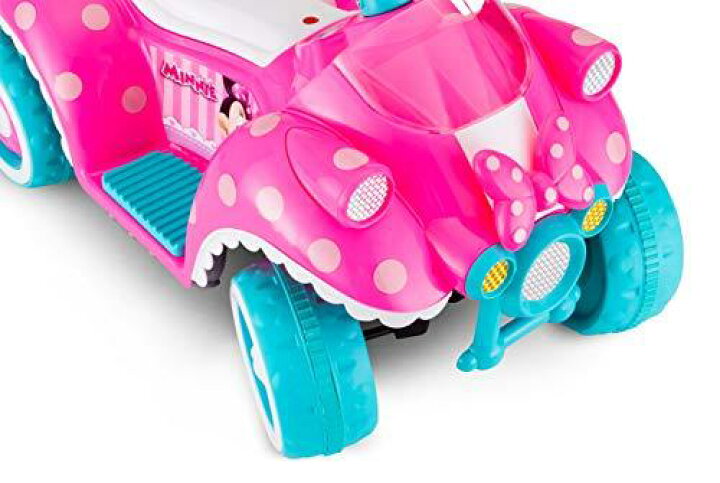 人気急上昇 ミニー 車 乗用 自動で走る 玩具 乗り物 ミニーマウス 可愛い おしゃれ おままごと おもちゃ 子供 なりきり ごっこ遊び 誕生日 クリスマス 女の子 男の子 Fucoa Cl