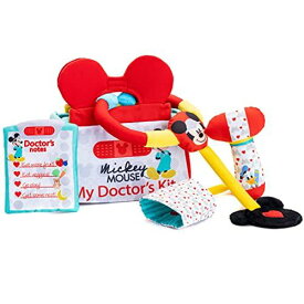 【並行輸入品】 ミッキーマウス ディズニー 赤ちゃん ベビー 出産祝い おもちゃ お医者さん ドクター ふわふわ プレイセット ミッキー 可愛い おしゃれ おままごと おもちゃ 子供 なりきり ごっこ遊び 誕生日 クリスマス 女の子 男の子