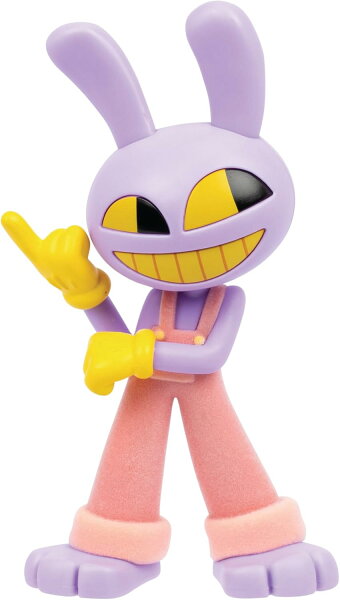 アメイジング デジタル サーカス ジャックス フィギュア 約10cm ビニール フロッキー仕様 コレクターカード付き 公式ライセンス コレクション ギフト プレゼント ごっこ遊び ままごと おもちゃ 誕生日 クリスマス 女の子 男の子 【並行輸入品】The Amazing Digital Circus