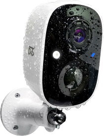 【完全無線電池式&夜間カラー撮影】防犯カメラ ワイヤレス 電池式防犯カメラ 屋外屋内 使用可能 監視カメラ 1080P カラーナイトビジョン 暗視撮影 双方向音声警報通知 動体感知アラーム AI分析技術 遠隔操作 MicroSDカード録画 防水