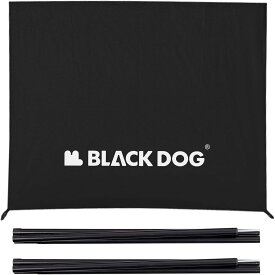 BLACKDOG ロッジ型テント 峯宛6.8 4-6人用 耐水圧5000mm 防風 遮光 UVカット UPF50+ 大型 設営簡単 前室ポール付き小屋型 キャンピング アウトドア ファミリー お花見 収納袋付き