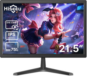Hiseeu 1080P IPS 21.5C` Ďpj^ Xs[J[t hƃj^[