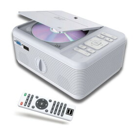 【並行輸入品】 【訳あり】 DVD プロジェクター RCA社 RPJ140 Bluetooth ホームシアター プロジェクター DVDプレーヤー内蔵