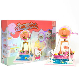サンリオ ハローキティ&フレンズ サマーワンダーランド 積み木ブロックセット ハローキティ ウォーターテーマパーク 300ピース サンリオ公式 ギフト・コレクション玩具 おもちゃ ごっこ遊