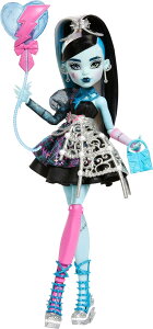 Monster High モンスターハイ スケアリー・スイート・バースデー フランキー・スタイン ドール ブラックドレス アクセサリー付 コレクター おもちゃ ごっこ遊び ままごと おもちゃ 誕生日 クリ