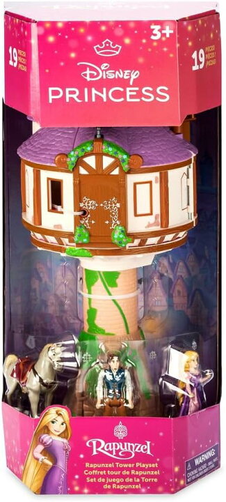 楽天市場】ディズニー プリンセス ラプンツェル タワー プレイセット 