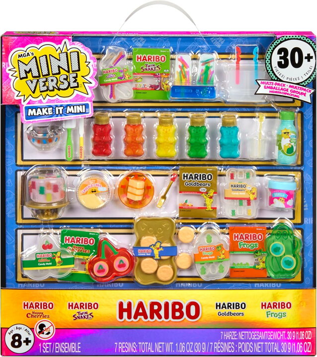 楽天市場】ミニバース HARIBO マルチパック｜ハリボー ミニチュア 