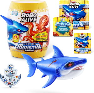 ZURU Robo Alive �[�C�����X�^�[�T�v���C�Y �T���b���œ��� �d�q�����X�^�[�g�C�b�X���C�����@��15��T�v���C�Y�b�^�R���o�� �T�v���C�Y�J���ߋ� �������V�� �܂܂��� �������� �a���� �N���X