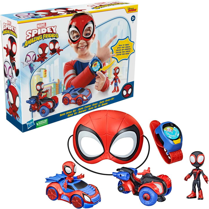 楽天市場】スパイダーマン アメージングフレンズ スーパースパイダー 