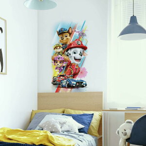 RoomMates �p�E�p�g���[�� �E�H�[�� �V�[�� �X�e�b�J�[ �\���Ă͂����� �ǃf�R �p�E�p�g �������V�� �܂܂��� �������� �a���� �N���X�}�X ���̎q �j�̎q�y���s�A���i�zPaw Patrol Movie Peel and Stick 