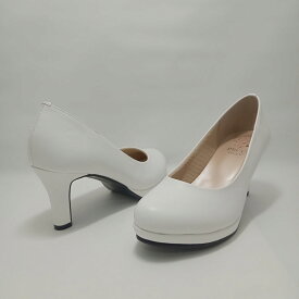 イベント用白パンプス7.5cmヒール イベント　衣装　コンパニオン　パンプス　白パンプス　ハイヒール　　履きやすい　定番　人気　白　ホワイト 複数足ご購入希望の場合などは確認致しますのでお問い合わせください