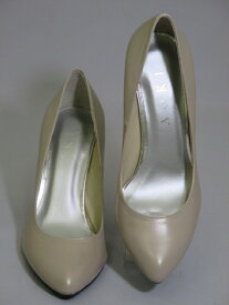 当店オリジナルシューズ　本革9cmヒールパンプス　日本製　本革　ハイヒール　パンプス　国内生産　ベージュ