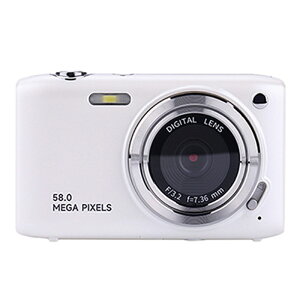 デジタルカメラ デジカメ 小型 軽量 コンパクトデジタルカメラ キッズカメラ デジカメ 高画質5800万画素 4k録画 2.88インチIPS画面 手ぶれ補正 軽量 デジタルカメラ 演出 入学式 運動会 2025新型