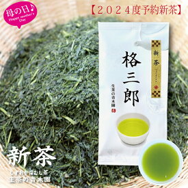 【静岡 新茶】 特選深蒸し茶 格三郎 100g1本 静岡 新茶 深蒸し茶 ご挨拶 静岡産 深蒸し緑茶 静岡茶 2024 新茶ギフト 高級茶葉 深蒸しお茶 お茶っ葉 お茶っぱ お茶葉 新茶 深蒸し 茶 静岡県産 静岡深蒸し茶 静岡深むし茶 茶葉 緑茶 お茶 日本茶