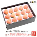 白いちご「淡雪」15～20粒入[白いちご　淡雪]RC お歳暮 御歳暮 冬ギフト 送料込 果物詰め合わせ 誕生日 プレゼント 御…