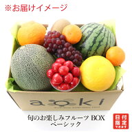 【当日発送OK】マイスターセレクト！ 旬のお楽しみフルーツBOXベーシック アオキフルーツ RC 送料込 果物…
