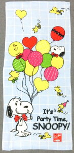 Xk[s[ tFCX^I o[ 34x75cm uE V[O 100% p^I X|[cp^I ʂ ӂ face SNOOPY s[ibc