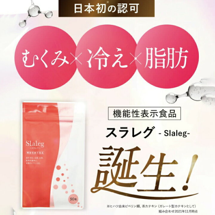 楽天市場】【むくみ・冷え特化】 美脚 スラレグ さくらの森 サプリ  