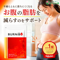 バニボ ダイエット サプリ 機能性表示食品 BURNIBO サプリ サプリメント ブラックジンジャー 運動 機能性…