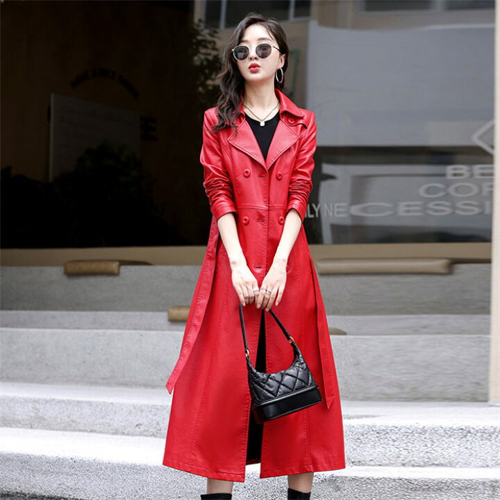 楽天市場】羊革 本革 レザージャケット レディース レザーコート  