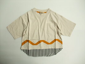 【2019春夏】VON【ヴォン】ポケット ワイドTシャツ（90～135/3サイズ展開）v9s-ct01